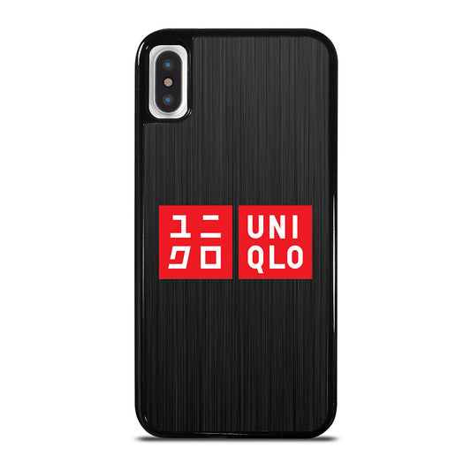 UNIQLO LOGO METAL iPhone X / XS Case Cover