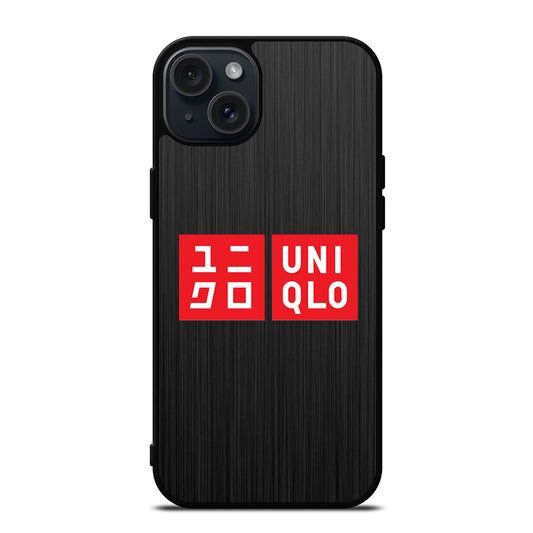 UNIQLO LOGO METAL iPhone 15 Plus Case Cover