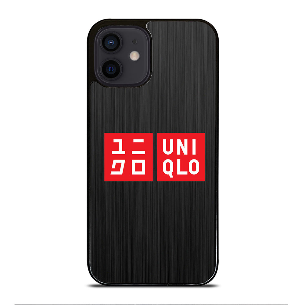 UNIQLO LOGO METAL iPhone 12 Mini Case Cover