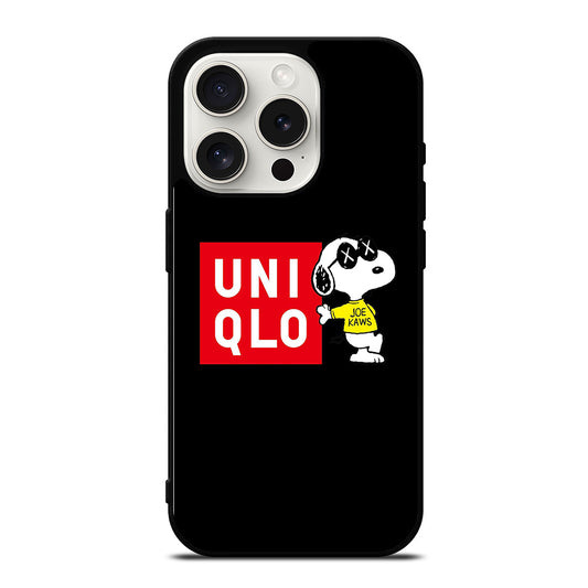 UNIQLO X SNOOPY DOG iPhone 15 Pro Case Cover