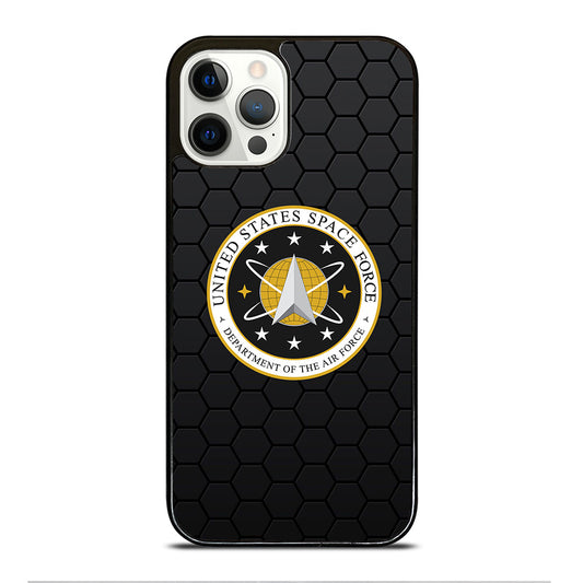 UNITED STATES SPACE CORPS USSC HEXAGON LOGO iPhone 12 Pro Case Cover