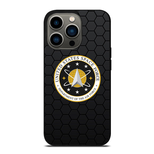 UNITED STATES SPACE CORPS USSC HEXAGON LOGO iPhone 13 Pro Case Cover