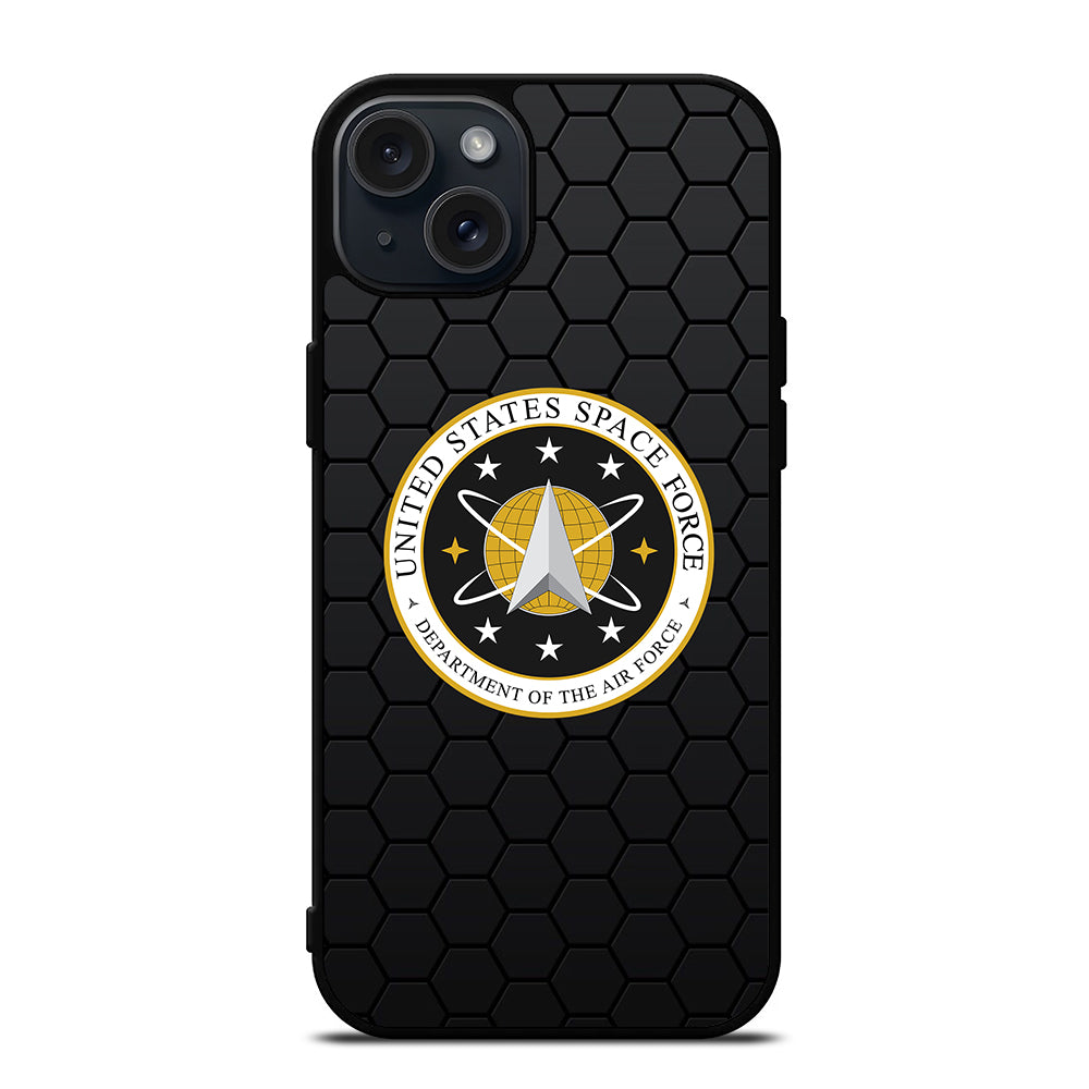 UNITED STATES SPACE CORPS USSC HEXAGON LOGO iPhone 15 Plus Case Cover