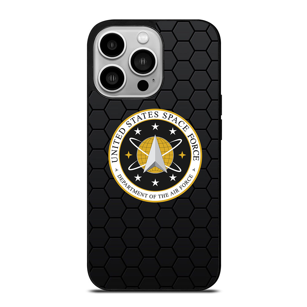 UNITED STATES SPACE CORPS USSC HEXAGON LOGO iPhone 14 Pro Case Cover