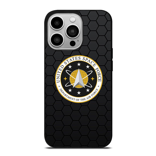 UNITED STATES SPACE CORPS USSC HEXAGON LOGO iPhone 14 Pro Case Cover