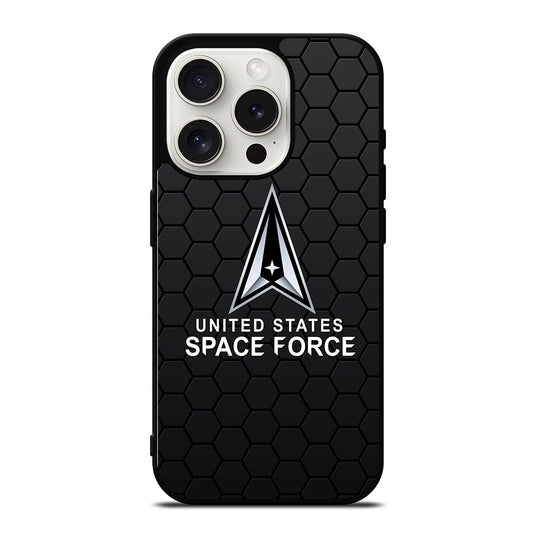 UNITED STATES SPACE CORPS USSC LOGO HEXAGON iPhone 15 Pro Case Cover