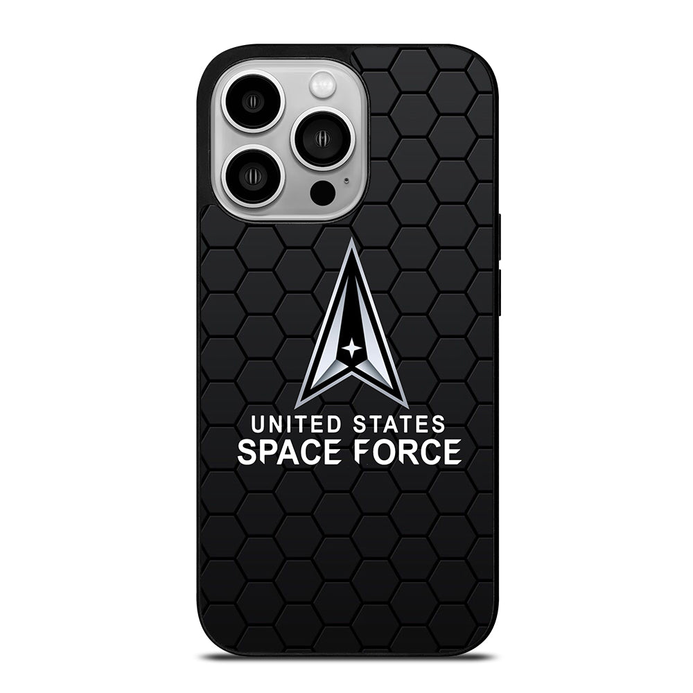 UNITED STATES SPACE CORPS USSC LOGO HEXAGON iPhone 14 Pro Case Cover