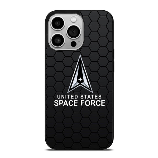 UNITED STATES SPACE CORPS USSC LOGO HEXAGON iPhone 14 Pro Case Cover