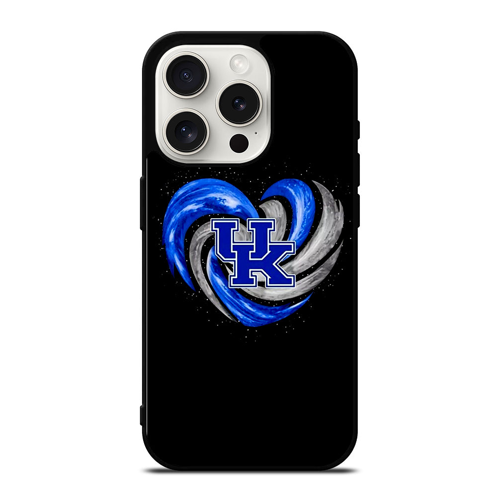 UNIVERSITY OF KENTUCKY UK LOGO 1 iPhone 15 Pro Case Cover