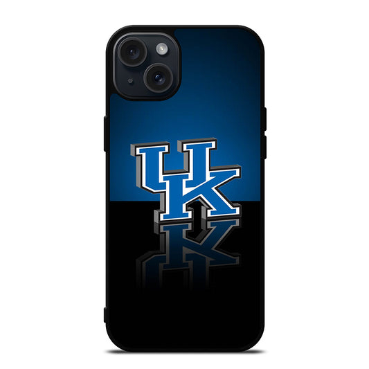 UNIVERSITY OF KENTUCKY UK LOGO 3 iPhone 15 Plus Case Cover