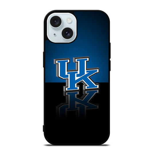 UNIVERSITY OF KENTUCKY UK LOGO 3 iPhone 15 Case Cover