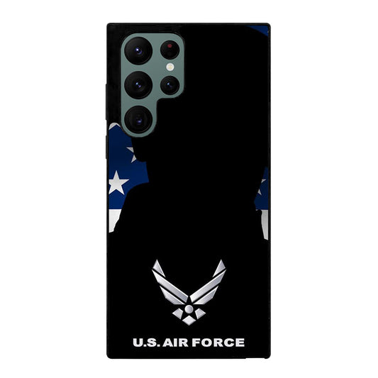 US AIR FORCE AMERICAN FLAG Samsung Galaxy S22 Ultra Case Cover