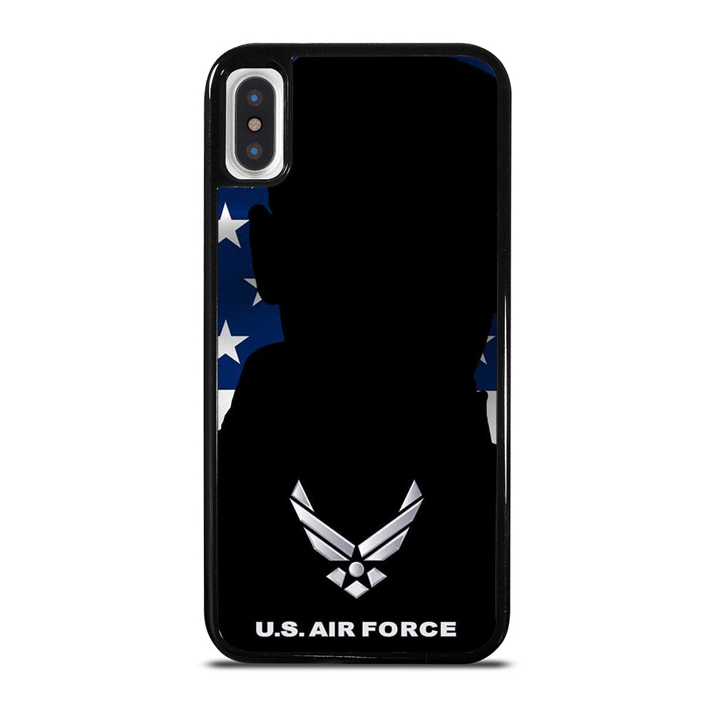 US AIR FORCE AMERICAN FLAG iPhone X / XS Case Cover