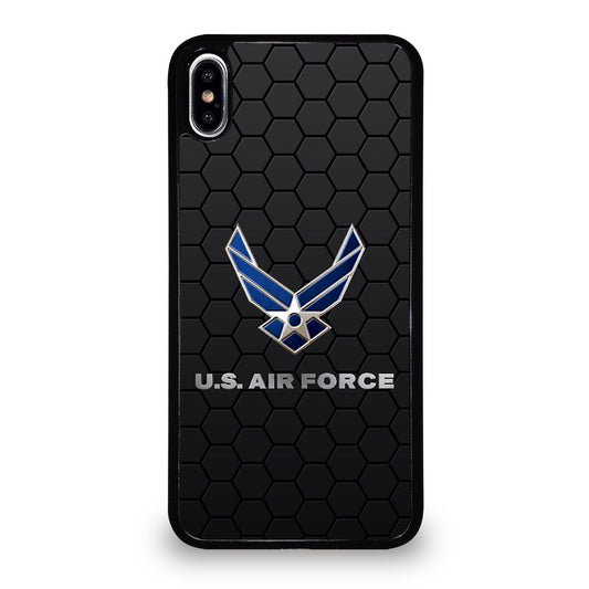 US AIR FORCE LOGO HEXAGON iPhone XS Max Case Cover