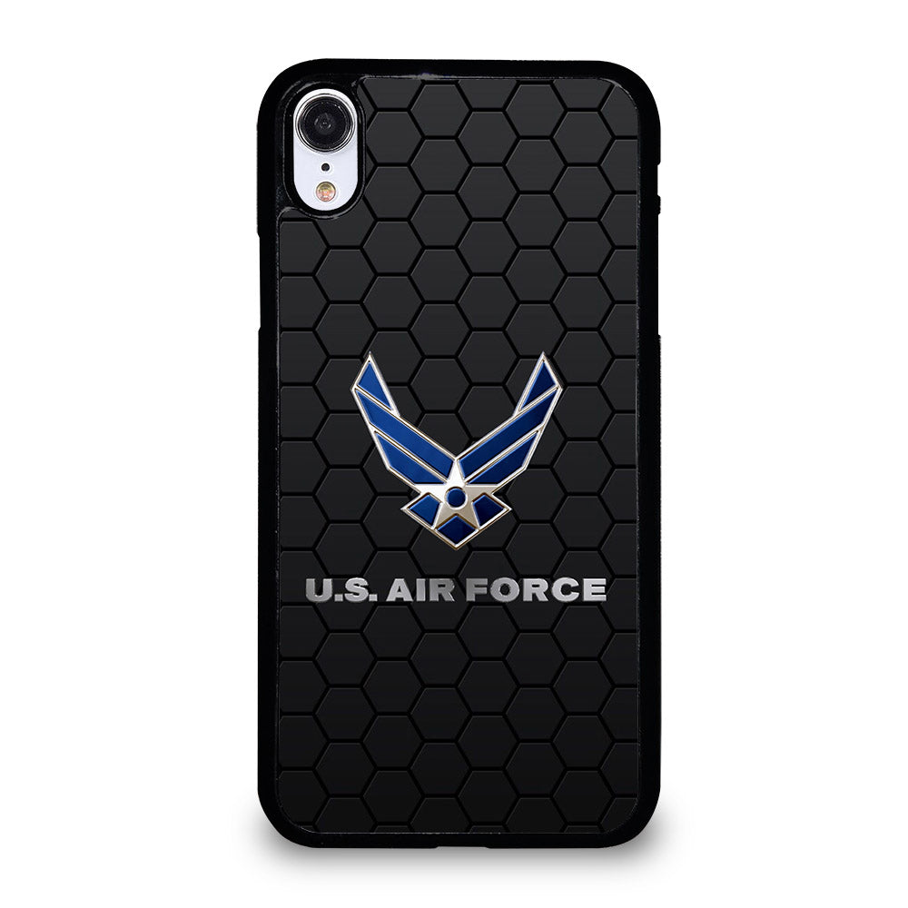 US AIR FORCE LOGO HEXAGON iPhone XR Case Cover