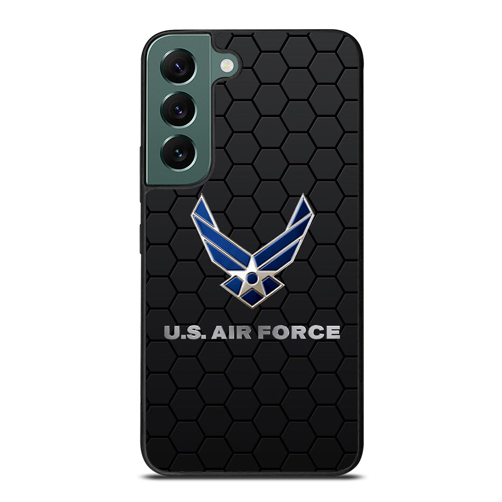 US AIR FORCE LOGO HEXAGON Samsung Galaxy S22 Case Cover