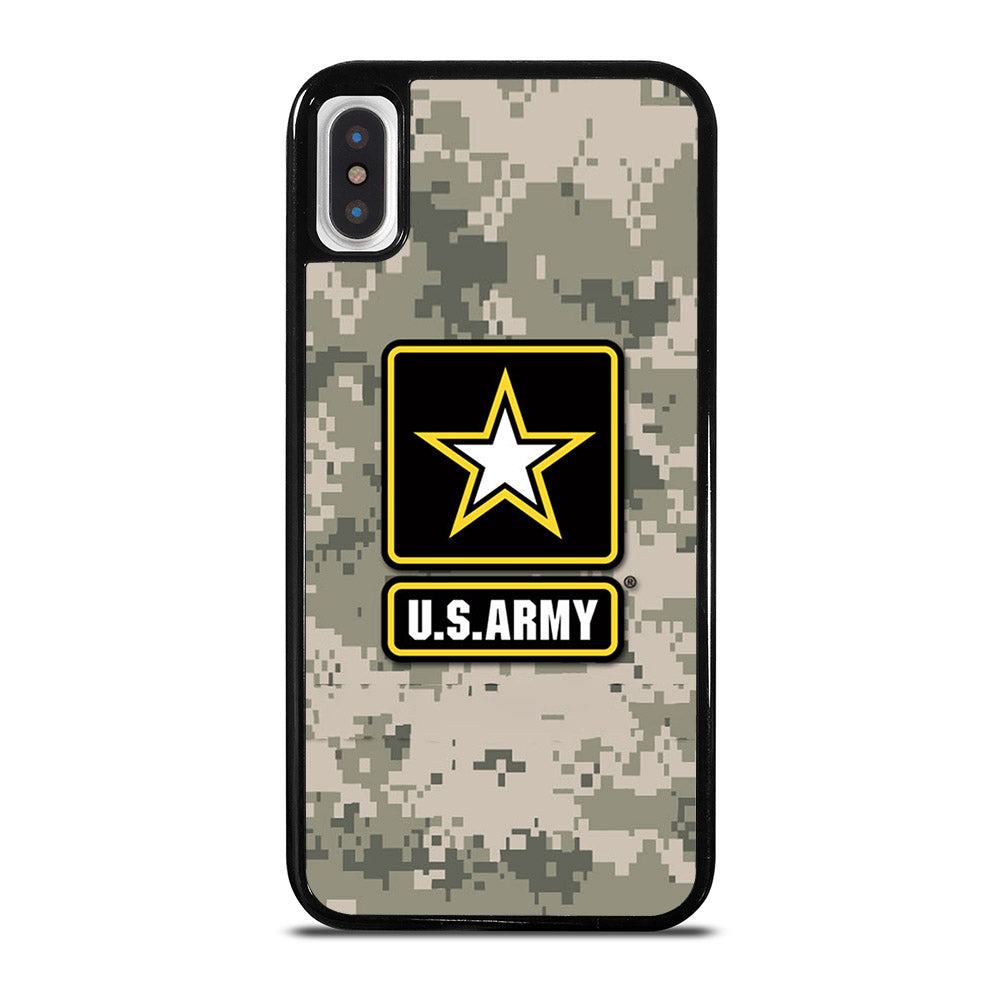 US ARMY USA MILITARY CAMO LOGO iPhone X / XS Case Cover