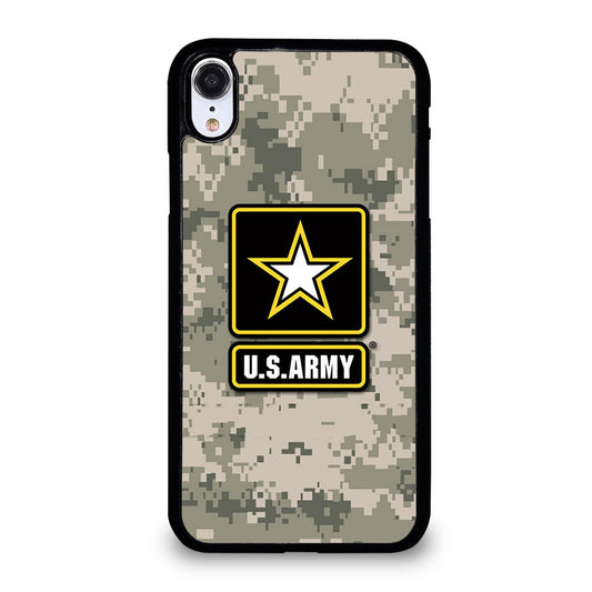 US ARMY USA MILITARY CAMO LOGO iPhone XR Case Cover