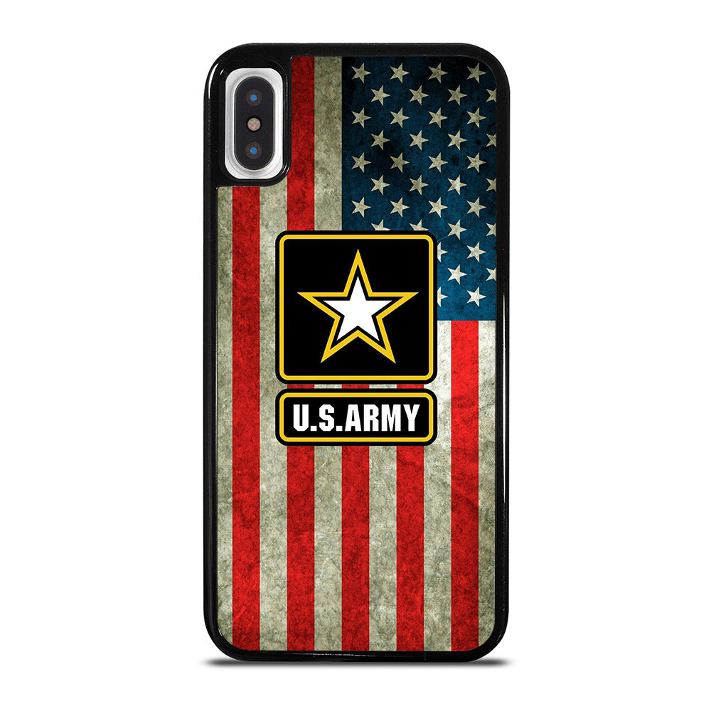 US ARMY USA MILITARY FLAG LOGO iPhone X / XS Case Cover