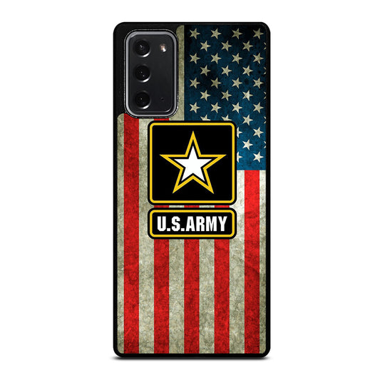 US ARMY USA MILITARY FLAG LOGO Samsung Galaxy Note 20 Case Cover
