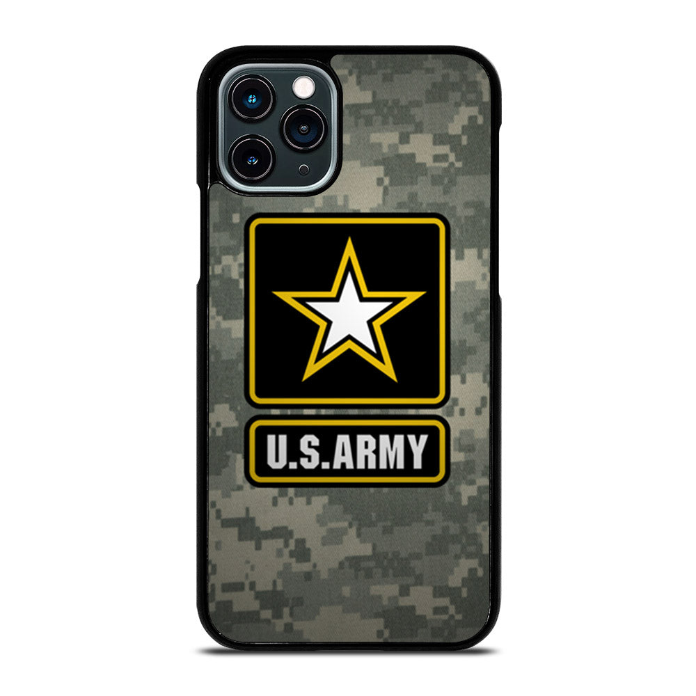 US ARMY USA MILITARY LOGO CAMO iPhone 11 Pro Case Cover