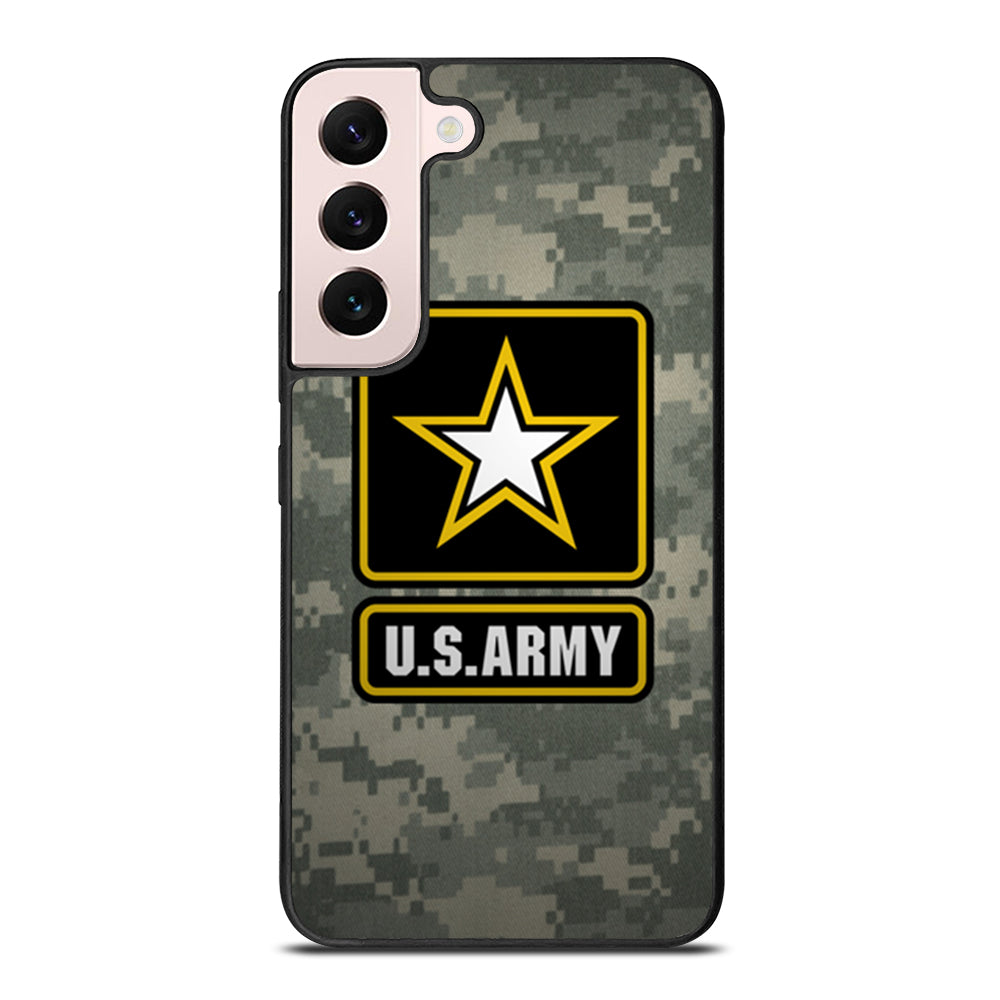 US ARMY USA MILITARY LOGO CAMO Samsung Galaxy S22 Plus Case Cover