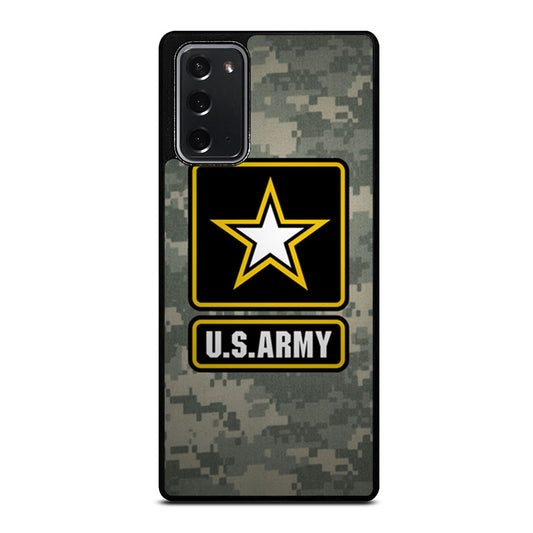 US ARMY USA MILITARY LOGO CAMO Samsung Galaxy Note 20 Case Cover