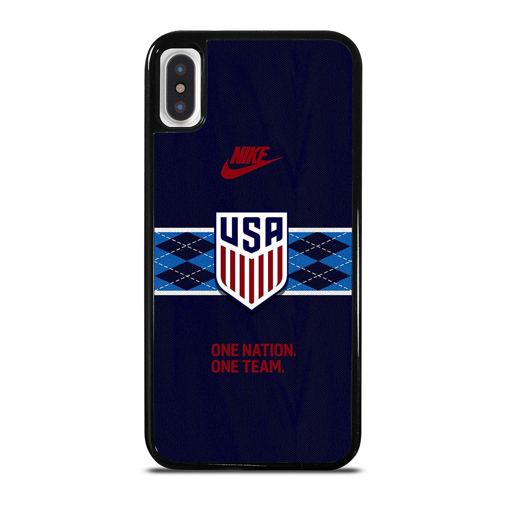 USA SOCCER TEAM ONE NATION ONE TEAM iPhone X / XS Case Cover