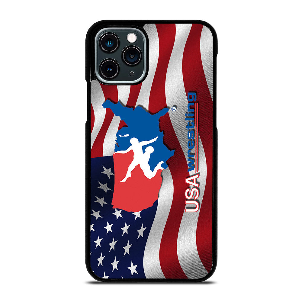 USA WRESTLING FLAG LOGO iPhone 11 Pro Case Cover