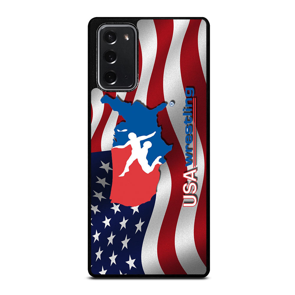 USA WRESTLING FLAG LOGO Samsung Galaxy Note 20 Case Cover