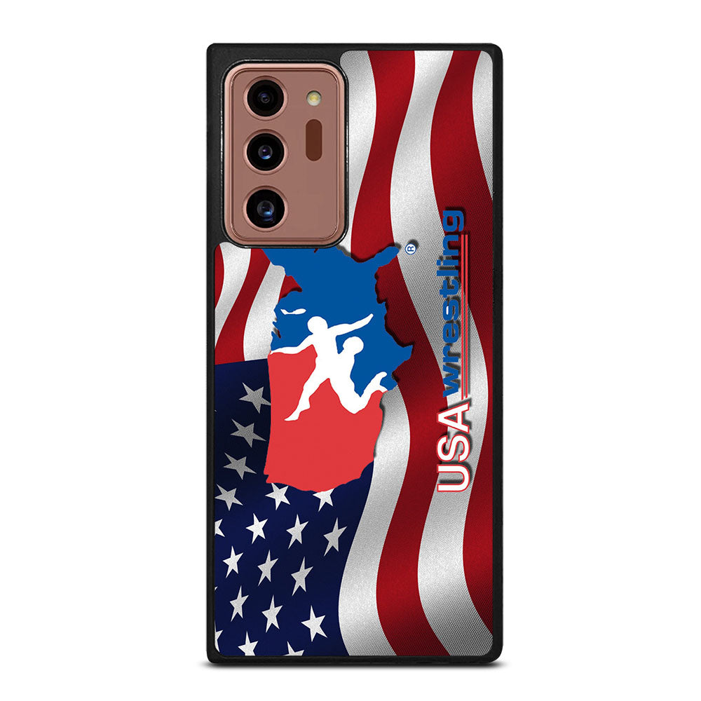 USA WRESTLING FLAG LOGO Samsung Galaxy Note 20 Ultra Case Cover