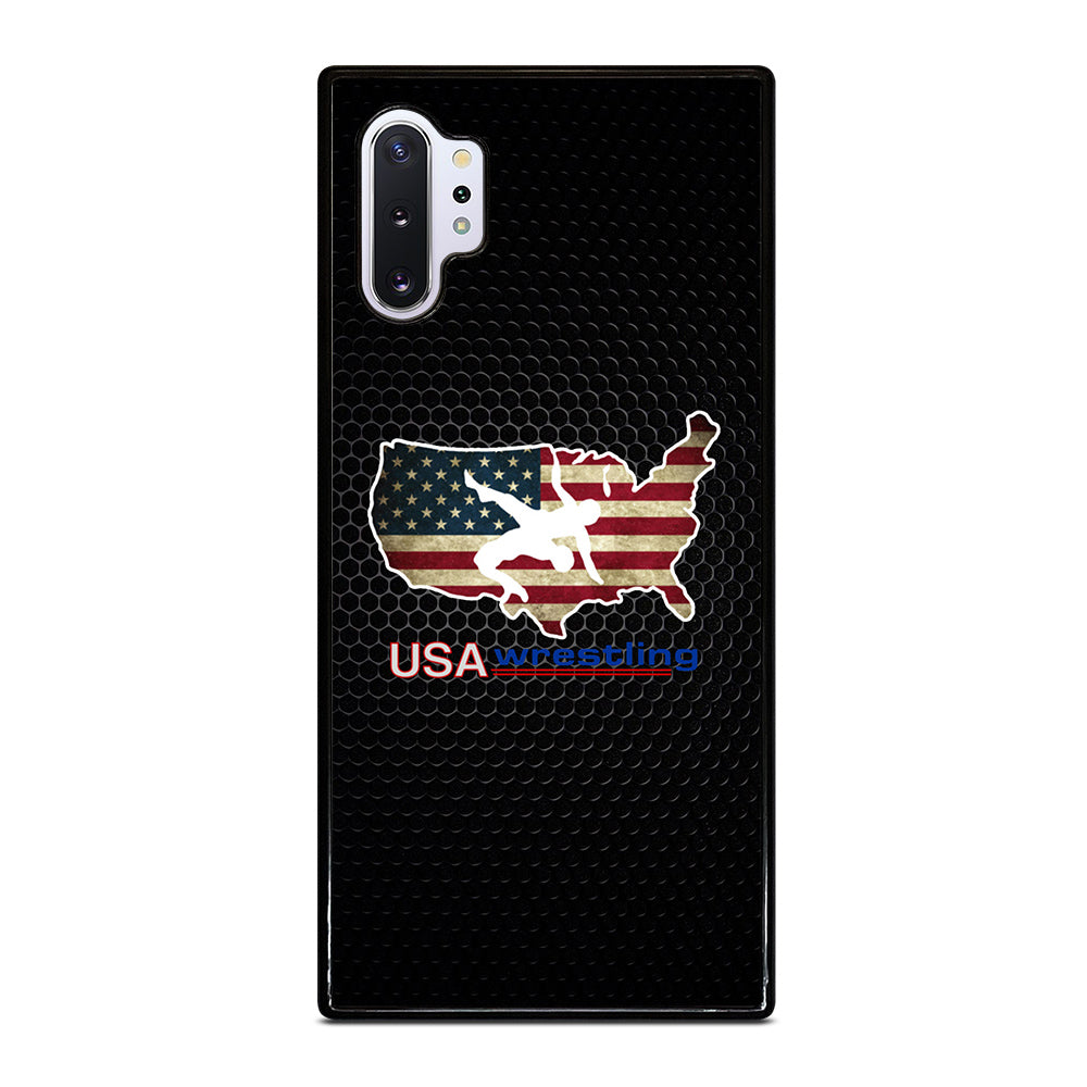 USA WRESTLING METAL LOGO Samsung Galaxy Note 10 Plus Case Cover