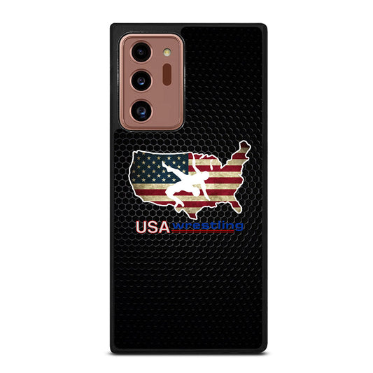 USA WRESTLING METAL LOGO Samsung Galaxy Note 20 Ultra Case Cover