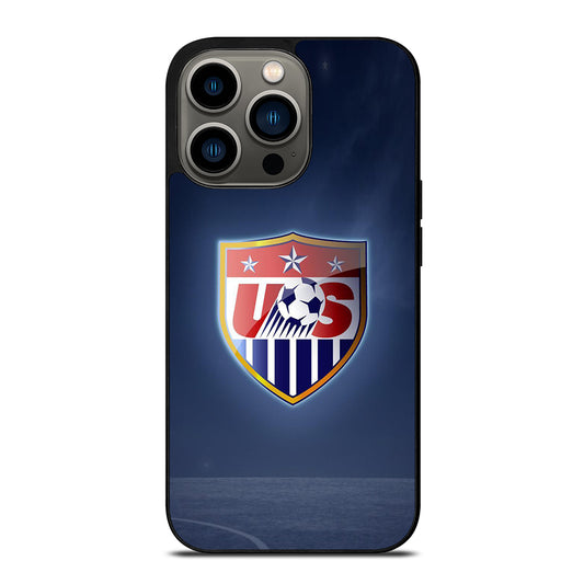 USA SOCCER TEAM LOGO iPhone 13 Pro Case Cover