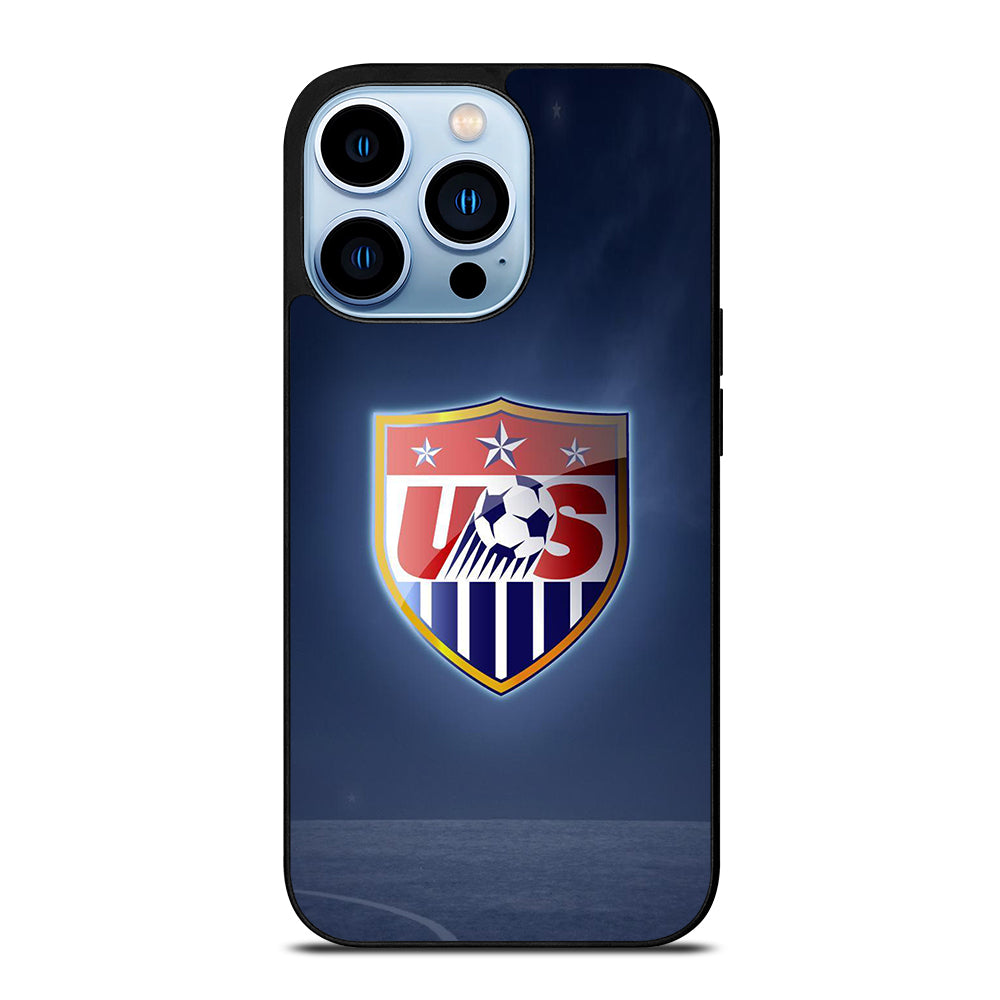 USA SOCCER TEAM LOGO iPhone 13 Pro Max Case Cover