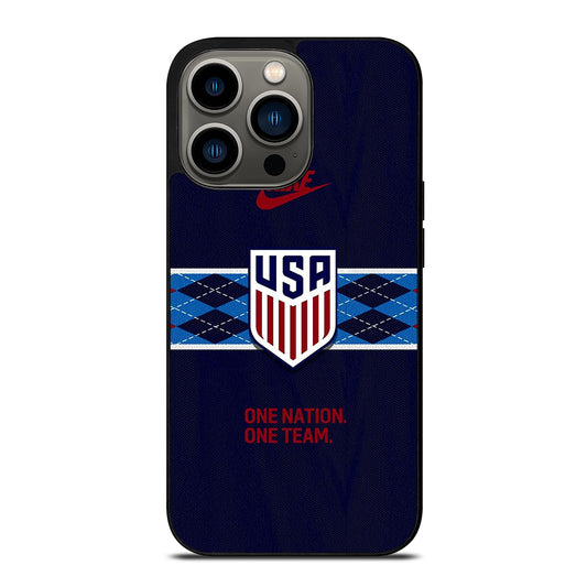 USA SOCCER TEAM ONE NATION ONE TEAM iPhone 13 Pro Case Cover