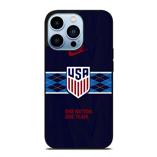 USA SOCCER TEAM ONE NATION ONE TEAM iPhone 13 Pro Max Case Cover