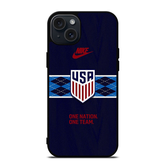 USA SOCCER TEAM ONE NATION ONE TEAM iPhone 15 Plus Case Cover