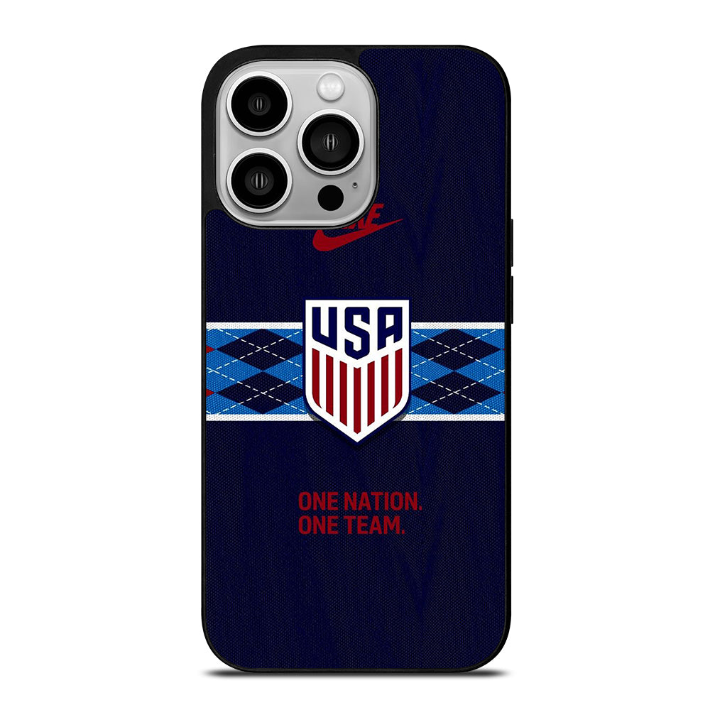 USA SOCCER TEAM ONE NATION ONE TEAM iPhone 14 Pro Case Cover