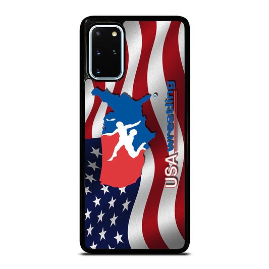 USA WRESTLING FLAG LOGO Samsung Galaxy S20 Plus Case Cover