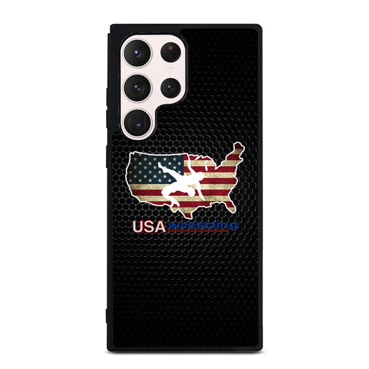 USA WRESTLING METAL LOGO Samsung Galaxy S23 Ultra Case Cover