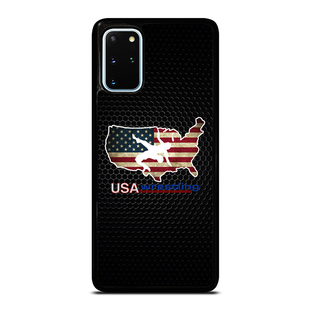 USA WRESTLING METAL LOGO Samsung Galaxy S20 Plus Case Cover