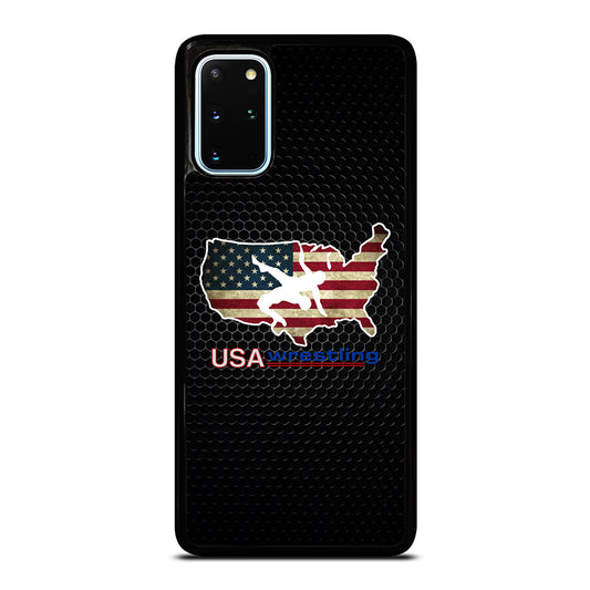 USA WRESTLING METAL LOGO Samsung Galaxy S20 Plus Case Cover