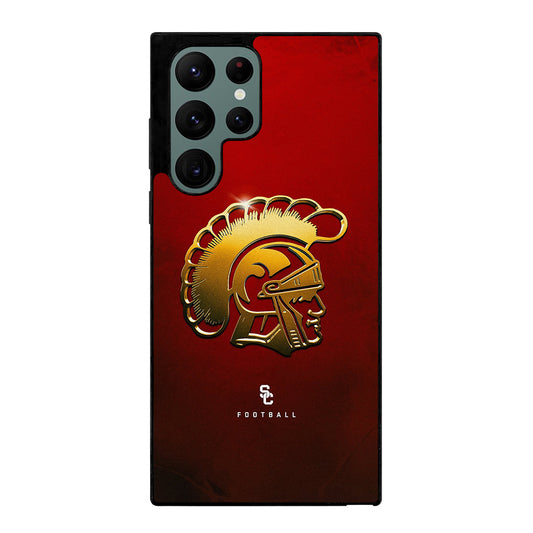 USC TROJANS GOLD LOGO Samsung Galaxy S22 Ultra Case Cover