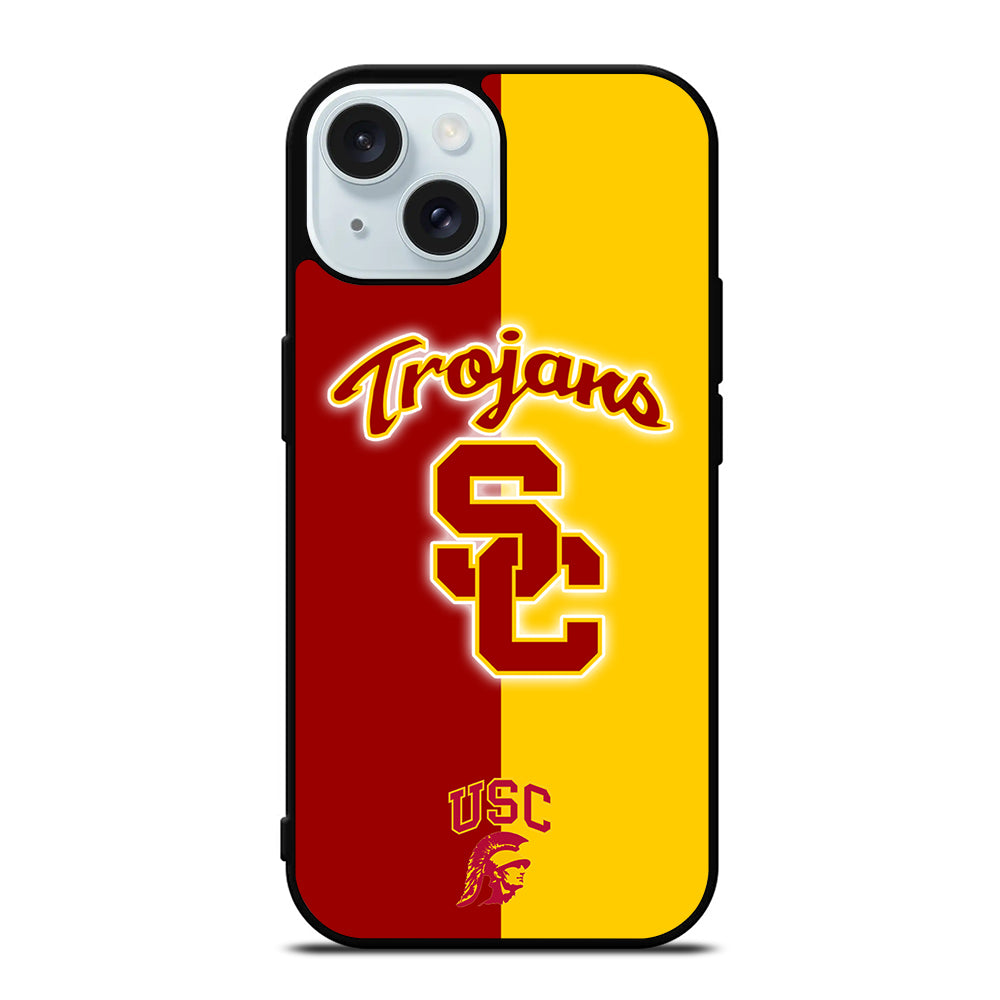 USC TROJANS FOOTBALL LOGO iPhone 15 Case Cover