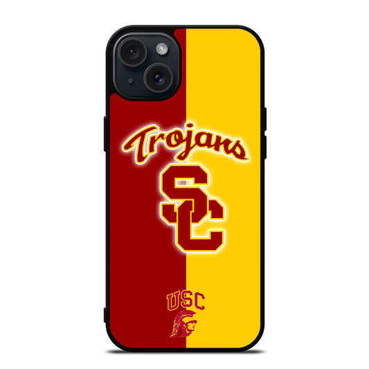 USC TROJANS FOOTBALL LOGO iPhone 15 Plus Case Cover