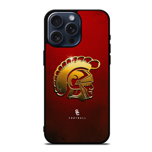 USC TROJANS GOLD LOGO iPhone 15 Pro Max Case Cover