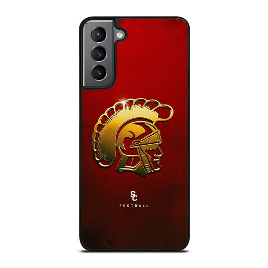 USC TROJANS GOLD LOGO Samsung Galaxy S21 Plus Case Cover