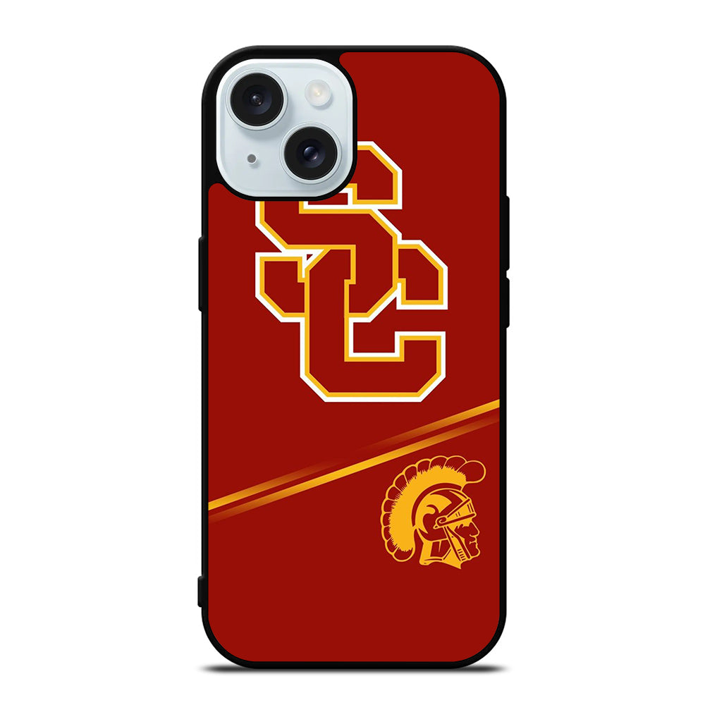 USC TROJANS NFL LOGO iPhone 15 Case Cover