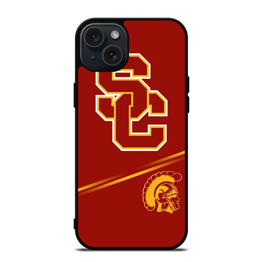 USC TROJANS NFL LOGO iPhone 15 Plus Case Cover